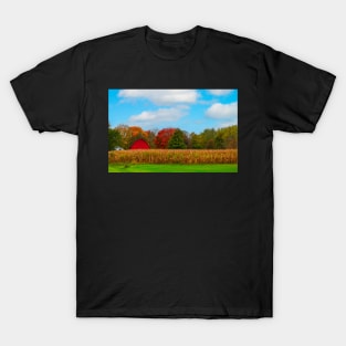 autumn landscape in the countryside T-Shirt